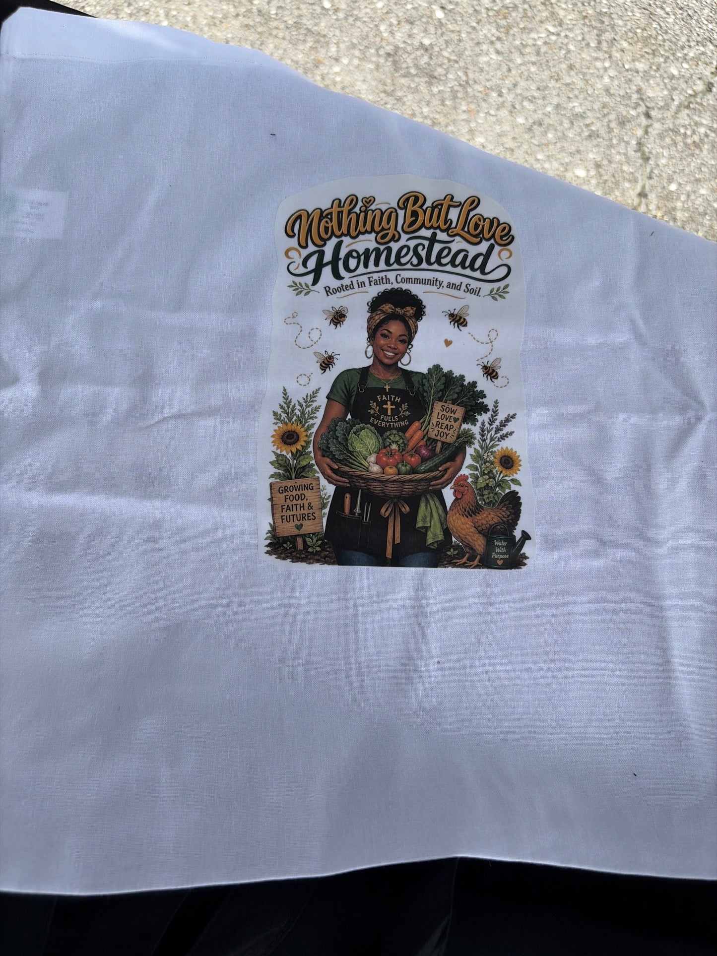 Nothing but Love Homestead tote