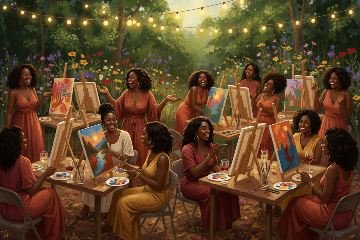 Paint, Plant & Sip Women Only Event
